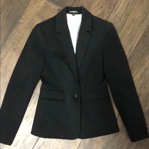 Black express blazer size 2